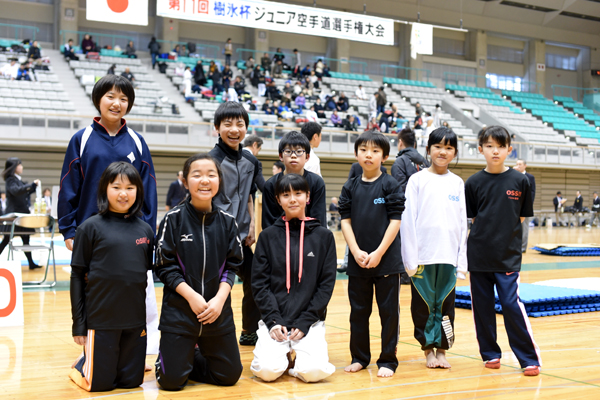 OSS!! Tシャツがとても似合っている!?崇武館新庄支部の皆さん 