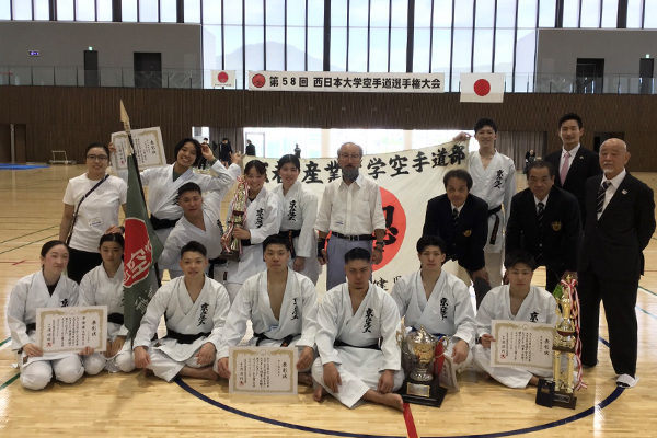 第58回西日本大学空手道選手権大会 大会結果 Jkfan News International 空手ワールド