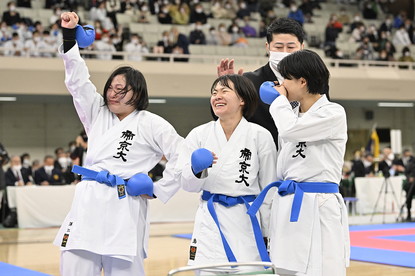 帝京大学が4冠達成！ 第66回全日本大学空手道選手権大会 | JKFan NEWS International (空手ワールド)