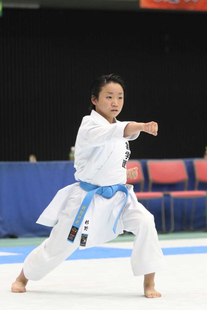 全中2024_個人形女子優勝_杉野玲花 選手_ ウンスー