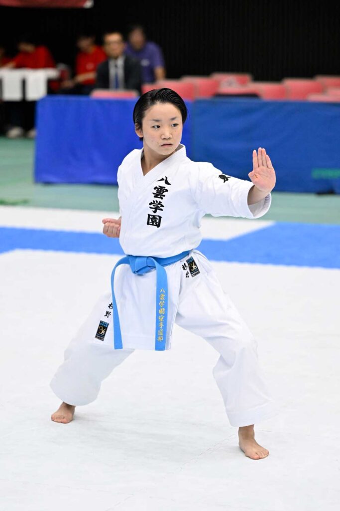 全中2024_個人形女子優勝_杉野玲花 選手_ ウンスー