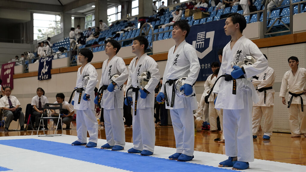 男子団体組手ー決勝戦ー優勝ー埼玉医科大学